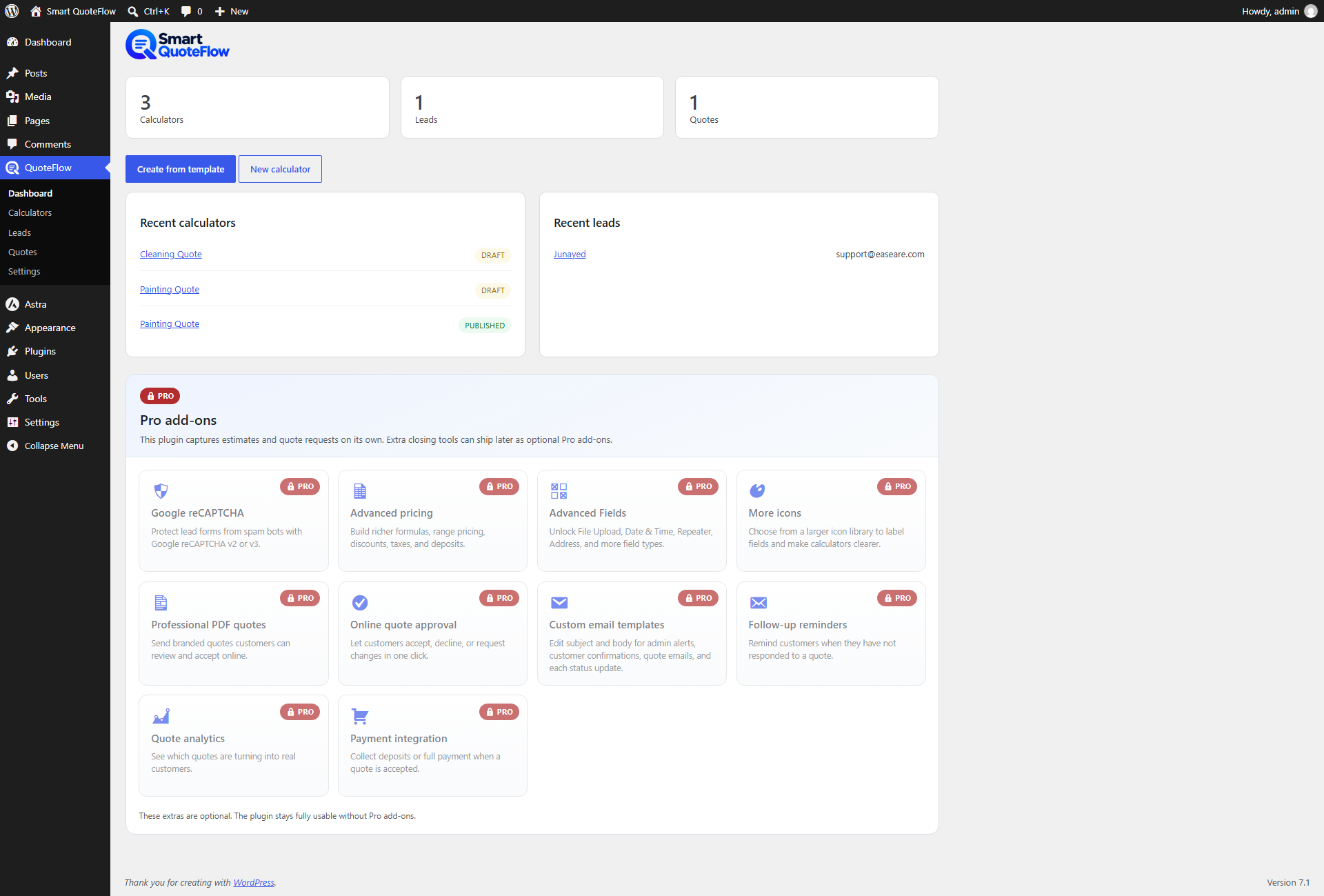 Dashboard