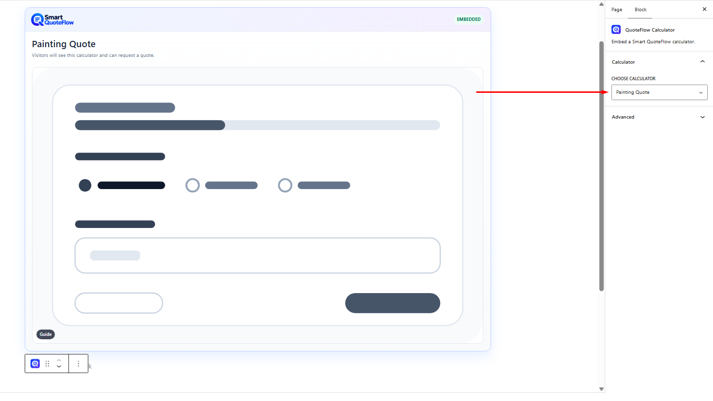 Block In Editor